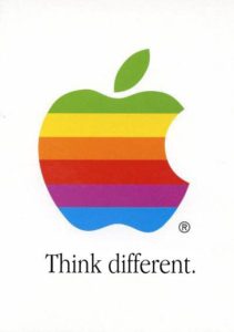 Think Different Apple Logo