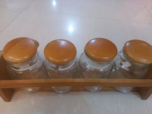Salt and paper jar set bara market