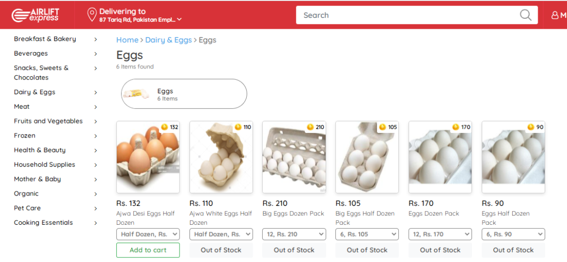 Airlift Grocer VS Pandamart Online Grocery Stores Local Writer