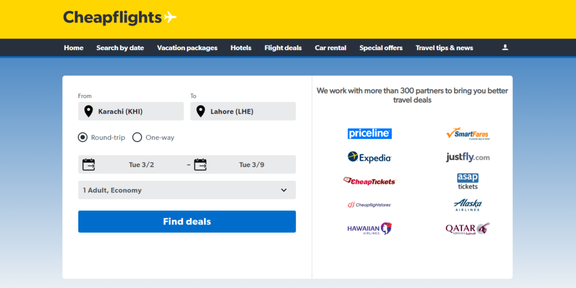 Best Online Airline Tickets site in Pakistan LocalWriterPK