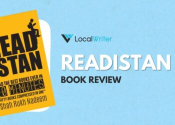 Readistan by Shahrukh Nadeem - Book Review - Here's What Should You Read Next - Localwriterpk